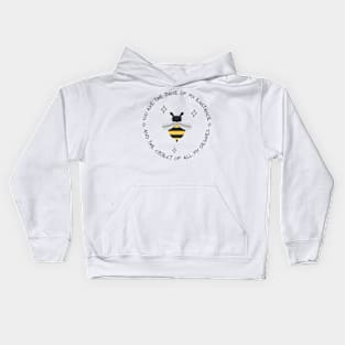 Bee monologue Kids Hoodie